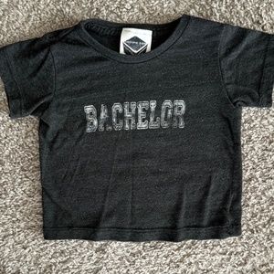 Groupie Kids Boys Cotton T-Shirt "BACHELOR", Size 6-12mos